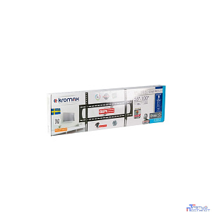 Kromax STAR PRO-111 черный 55"-100" макс.103кг настенный фиксированный
