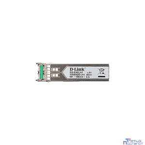 D-Link S350LHX/A1A Промышленный SFP-трансивер с 1 портом 1000Base-LHX для одномодового оптического кабеля (до 50 км)
