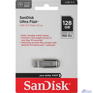 SanDisk USB Drive 128Gb Ultra Flair SDCZ73-128G-G46 {USB3.0, Black}