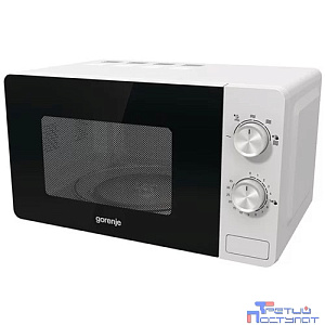 Gorenje MO20E1W Микроволновая печь, 20л, 800 Вт, белая