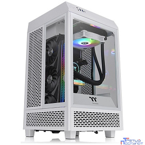 Корпус Thermaltake The Tower 100 белый без БП ATX 2x120mm 2xUSB3.0 1xUSB3.1 audio bott PSU