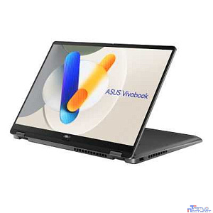 ASUS VivoBook Flip 14 TP3407SA-QL055W [90NB14Y1-M00690] Matte Gray 14" {WUXGA OLED Touch Ultra 7 256V(2.2Ghz)/16384Mb/1024PCISSDGb/Intel Arc graphics/Win11Home}
