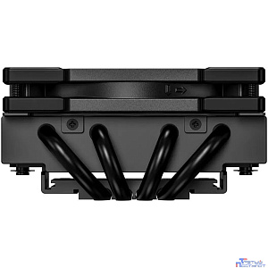 Cooler ID-Cooling IS-40-XT BLACK LGA1700/1200/115X/AM5/AM4 низкопрофильный высота 47mm (TDP 100W, PWM, 4 тепл.трубки прямого контакта, FAN 92mm, черный) BOX