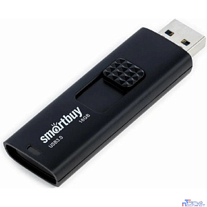 Smartbuy USB Drive 16GB Fashion Black  3.0/3.1(SB016GB3FSK)