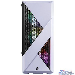 1STPLAYER FIREROSE F3-A White / ATX, TG / 4x120mm LED fans inc. / F3-A-WH-4F1