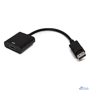 Filum Адаптер Display port - HDMI, 0.15 м., разъемы: DP male-HDMI A female, пакет. [FL-A-DPM-HF-0.15M] (894149)