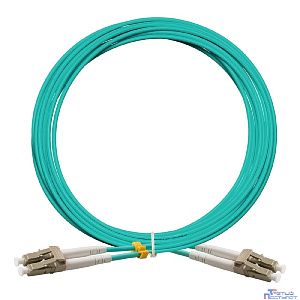 Exegate EX295146RUS Патч-корд волоконно-оптический FC-D-503-LC-LC-5M-LSZH (Шнур ВО MM 50/125 (OM3), LC/UPC-LC/UPC, Duplex, LSZH, 5м)
