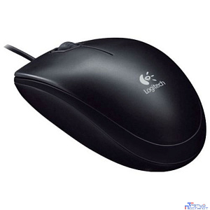 910-003357/910-006605 Мышь Logitech B100 Black USB OEM