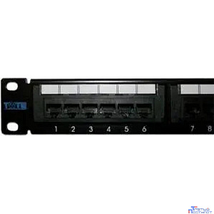 Lanmaster TWT-PP24UTP Патч-панель TWT 24 порта, UTP, кат.5E, 1U