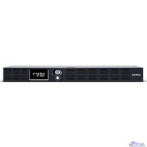 ИБП CyberPower OR600ERM1U {Line-Interactive, 600VA/360W USB/RS-232/SNMPslot /RJ11/45 (4+2 IEC С13), 6В/9 Ач х 2}