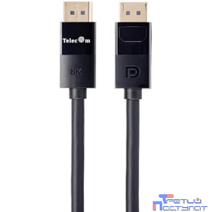 Telecom TCG755-3M Кабель соединительный DP-DP 1.4V 8K@60Hz 3м , медь
