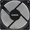 Вентилятор Digma DFAN-90 90мм черный 3-pin 4-pin (Molex)Ret
