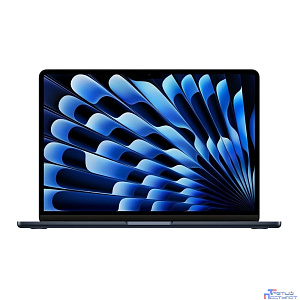 Apple MacBook Air 13-inch 2025 [MW133B/A] (КЛАВ.РУС.ГРАВ.) Midnight 13.6" Liquid Retina {(2560x1600) M4 10C CPU 10C GPU/16GB/512GB SSD/рекоменд.переходник} (A3240)