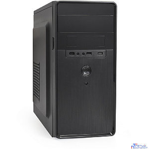 Exegate EX299293RUS Корпус Minitower ExeGate BA-309-UNS400 (mATX, БП UNS400 с вент. 12см, 2*USB, HD аудио, черный)