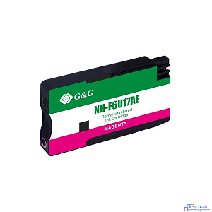 Картридж струйный G&G GG-F6U17AE F6U17AE пурпурный (26мл) для HP OJ Pro 7740/8210/8218/8710/8715