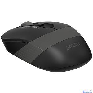 Мышь беспроводная A4Tech Fstyler FG10 , черный/серый , оптическая, 2000dpi , USB, 4 кнопки [1147564]