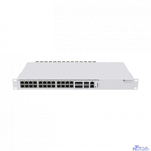MikroTik CRS326-4C+20G+2Q+RM Коммутатор, 4Combo 10G/2.5G, 20*2.5Gbit RJ45, 2QSFP+*40Gbit