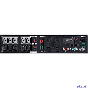 ИБП CyberPower PR1500ERTXL2U {Line-Interactive, 1500VA/1500W USB/RS-232/EPO/Dry/SNMPslot (10 х IEC С13) (12V / 9AH х 4) NEW}