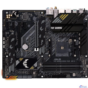 ASUS TUF GAMING B550-PLUS WIFI II (Socket AM4, ATX, 4xDDR4(128GB), DP/HDMI, 1xPCIe 4.0x16/1xPCIe 3.0x16/3xPCIe 3.0, 1xLAN (2.5GbE), Wi-Fi, BT, 6xSATA 6Gb/s, 2xM.2, 1xType-C 5xUSB 3.2, 2xUSB 2.0)