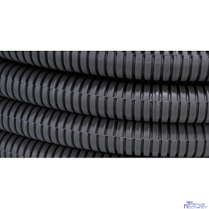 ЭРА Б0020113 Трубы гофр ПВХ GOFR-25-50-PVC (серый) d 25мм с зонд. легкая 50м