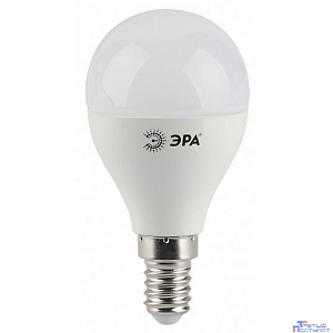 ЭРА Б0029042 Лампочка светодиодная STD LED P45-9W-840-E14 E14 / Е14 9Вт шар нейтральный белый свет
