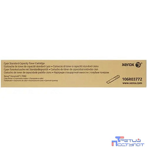 XEROX 106R03772 Тонер-картридж голубой (3,3K) XEROX VersaLink C7000