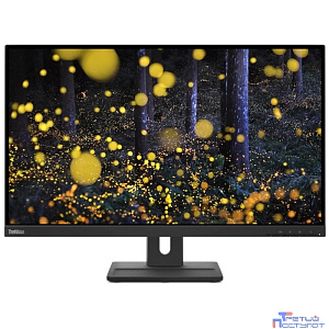 LCD Lenovo 27" E27q-20 ThinkVision черный {IPS 2560x1440 4ms 16:9 HDMI M/M матовая HAS Pivot 350cd 178/178  DisplayPort } [62D0GAT1EU/62D0GAR1CB/62D0GAT1UK]