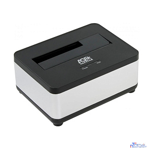 AgeStar 3UBT7 (SILVER) Докстанция 2,5"/3,5" SATAIII AgeStar 3UBT7 (SILVER) USB 3.0, пластик, серебристый