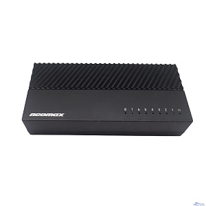 NEOMAX неуправляемый коммутатор NMS-108P-100-P, 8 портов 100 Mbps, пластик