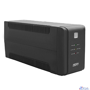 ИБП HIDEN EXPERT ULS600E 600ВА/360Вт {Линейно-интерактивный, 2xSchuko LED, USB, встроенный АКБ 1x12B/7Ач} {УТ-00002465}
