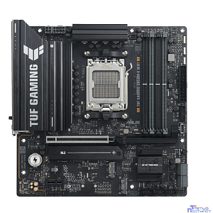 Материнская плата ASUS TUF GAMING B850M-E WIFI, AM5, B850, 4*DDR5, 4*SATA, 3*M.2, 4*USB 3.2, 3*USB 2.0, Type-C, 3*PCIx16, 1*PCIx1, DP+HDMI, mATX; 90MB1LS0-M0EAY0