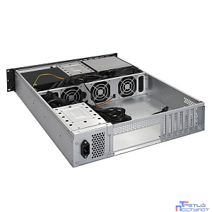 Exegate EX293337RUS Серверный корпус ExeGate Pro 2U550-06/2U2088 <RM 19", высота 2U, глубина 550, БП 900ADS, USB>