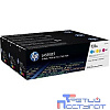 HP U0SL1AM Картридж, Cyan/Magenta/Yellow { LaserJet Pro 200 color M251/M251n/M251nw/M276/M276n/M276nw, (1800стр.), (CF211A + CF212A + CF213A)}
