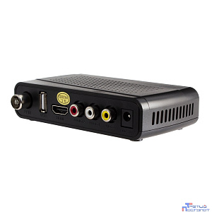 Ресивер DVB-T2 Hyundai H-DVB520 черный