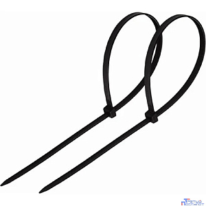 Rexant (07-0081) Хомут nylon  2.5 х 80 мм 100 шт черный