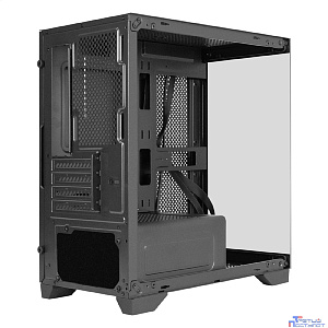 ExeGate EX299568RUS i3 SEA LE-NPX500 (mATX, БП 500NPX, 1*USB+1*USB3.0, HD аудио, черный, передняя и боковая панели - закаленное стекло)