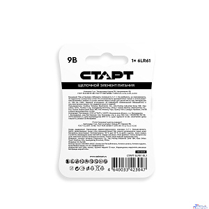 СТАРТ 6LR61-BL1 10/200  (1 шт. в уп-ке)