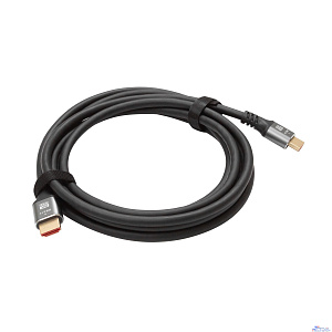 Bion Кабель HDMI v2.1, 19M/19M, 3D, 8K UHD, экран, 3 м, черный [BXP-HDMIV21-3M]