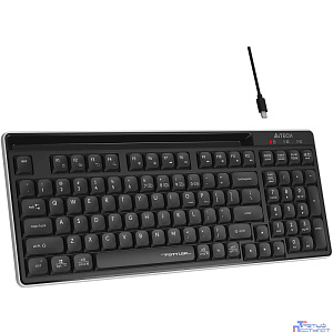 Клавиатура беспроводная A4Tech Fstyler FBX70C black (USB, BT/Radio, slim, Multimedia) (FBX70C)