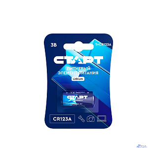 СТАРТ CR 123А 1500мАч Blue – 20/200 (1 шт. в уп-ке) {03187}
