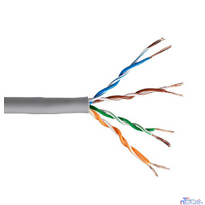 5bites Кабель UT5725-100A витая пара UTP / STRANDED / 5E / 24AWG / CCA / PVC / 100M