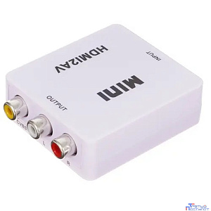 Rexant (17-6931) Конвертер HDMI на 3 RCA, пластик, белый