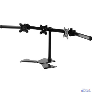 Cactus CS-VM-MP330S-BK черный Кронштейн для 3-х мониторов 15"-24" макс.8кг настольный наклон