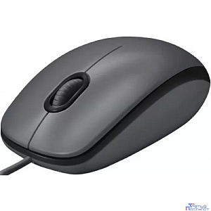 910-001793  Мышь Logitech M90 Optical USB Dark Grey RTL