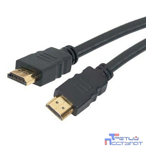 Bion Кабель HDMI v2.0, 19M/19M, 3D, 4K UHD, 3 м, черный [BXP-HDMI2MM-030]