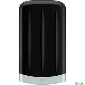 Портативный HDD Silicon Power ArmorA65B 1Tb/2.5/Черн/Сер(SP010TbPHD65BS3G)
