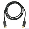 Кабель аудио-видео Buro V.1.2 DisplayPort (m)/DisplayPort (m) 2м. позолоч.конт. черный (BHP DPP_1.2-2)