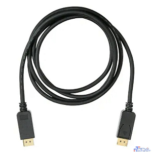 Кабель аудио-видео Buro V.1.2 DisplayPort (m)/DisplayPort (m) 2м. позолоч.конт. черный (BHP DPP_1.2-2)