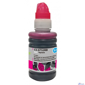 Чернила Cactus CS-GT52MB M0H55AE пурпурный 100мл для HP DeskJet GT 5810/5820/5812/5822