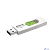 A-DATA Flash Drive 64GB <AUV320-64G-RWHGN> UV320, USB 3.2, белый/зеленый